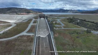 Lake Oroville Dam Spillway Opened for Second Time Since 2018 Rebuild