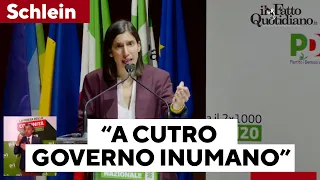 Pd, tutti gli attacchi di Schlein al governo. Dal fisco ai migranti: "A Cutro scelte inumane"