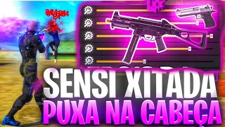 ATUALIZADA! MELHOR SENSIBILIDADE E DPI BOTAO GALAXY A04E e vario outro celular  FREE FIRE