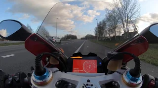 Ducati Panigale V4 Launch control 0-315 km