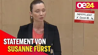 Debatte zur Impfpflicht: Statement von Susanne Fürst