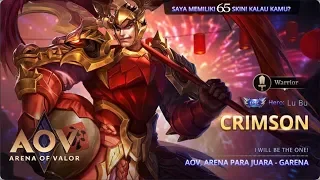 Skin Lu Bu Crimson Gratis di Fragment Shop