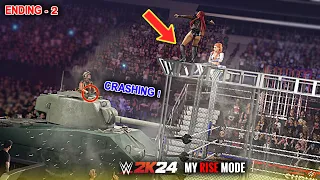 WWE 2K24 MyRISE Mode All CUTSCENES! (ENDING Part 2)