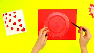 Як зробити 3Д листівку - валентинку до дня Святого Валентина. DIY.