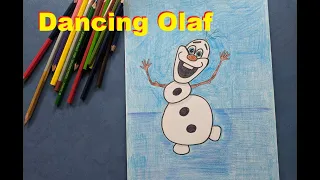 Как нарисовать СНЕГОВИКА (Олаф) из Мультика ХОЛОДНОЕ СЕРДЦE | How to draw a snowman Olaf.