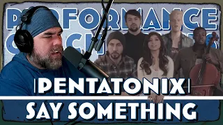 FIRST TIME REACTION to Pentatonix - Say Something #ptx #ptxreaction #daftpunk #musicreaction