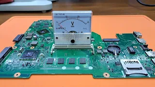 Analog Voltmeter və anakart diaqnostikası ? | how to use analog voltmeter