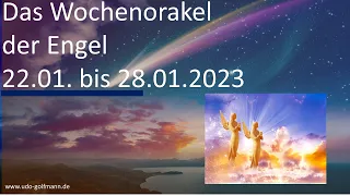 Wochenorakel vom 22.01.2023 bis 28.01.2023    Engelorakel