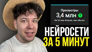 СДЕЛАТЬ ВИДЕО ЧЕРЕЗ НЕЙРОСЕТЬ CHATGPT - КАК РАСКРУТИТЬ ВИДЕО НА YOUTUBE  | заработок на ютубе