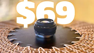 The Cheapest New 50mm Lens for FF Sony