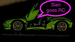 Lego Technic Lamborghini Sián - Full of functions (4 channel RC)