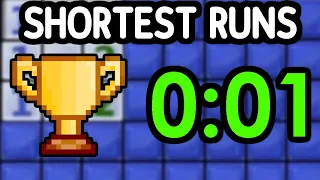 Some of the Shortest Speedruns EVER