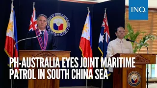 PH-Australia eyes joint maritime patrol in South China Sea