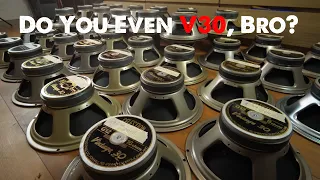 World's BIGGEST Celestion Vintage 30 Shootout? Old vs. New - UK vs Chinese - 8 vs 16 Ohms & More