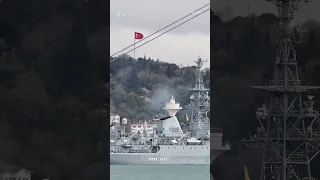 Российский корабль атаковали беспилотники в Черном море: что известно