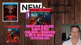 Trailerman présente: présentation de dvd/bluray , 2ième partie + site de Justin Kerswell (reupload)