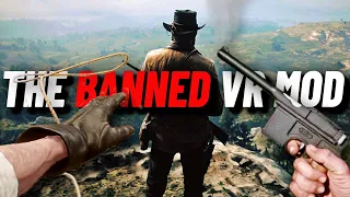 The AMAZING BANNED Red Dead Redemption 2 VR MOD! // 4090 VR Gameplay