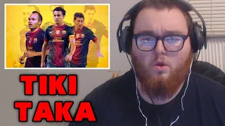 Xavi, Iniesta & Messi | Golden Trio [TIKI TAKA] REACTION!!