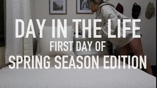 a -33 day in the life of a UAF volleyball player | first day of spring season training!