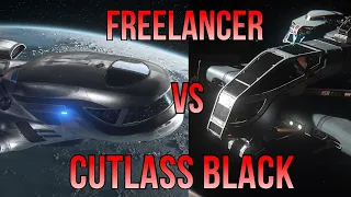 CUTLASS BLACK VS FREELANCER (MAX) | STAR CITIZEN'S BEST MEDIUM SHIP | SHIP SHOWDOWN