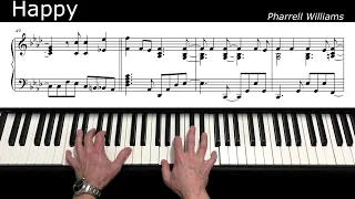 Happy (Pharrell Williams) - Piano Cover With Sheet Music