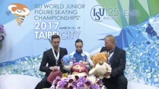 Polina TSURSKAYA FS 2017 Jr Worlds