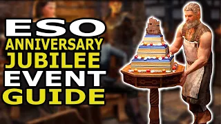 ESO Anniversary Jubilee Event Guide 2022 | Double XP and a New Mount!