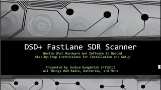 Best P25 Digital Trunked Scanner Setup on PC/Laptop Using 2 x RTL-SDR & DSD+ FastLane Software