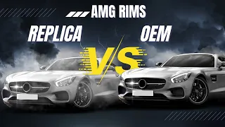 Original vs. Replica AMG Rims Wheels  (Online Research, easy steps)