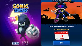 Sonic Dash New Event Update with Reaper Metal Sonic Coming Soon - Werehog vs Vampire Shadow Gameplay