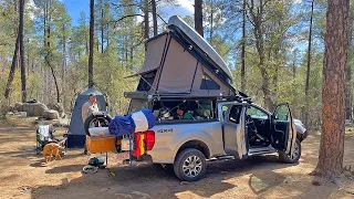 This Ford Ranger is an Apartment on Wheels! Go Fast Wedge Truck Camper Walk Through