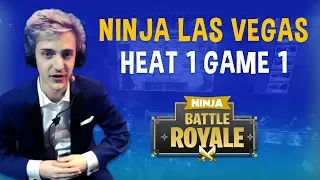 Ninja Las Vegas Heat 1 Game 1 - Fortnite Battle Royale Gameplay