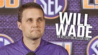 LSU's Will Wade responds to FBI recruiting allegations at SEC Media Day