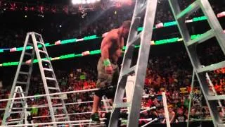 John Cena wins World Championship Ladder Match