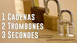 Comment crocheter un cadenas en 3 sec avec un trombone | Tuto