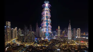 Burj Khalifa New Year's Eve 2022 Fireworks