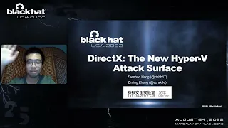 DirectX: The New Hyper-V Attack Surface