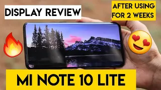 Mi note 10 lite display is amazing and super🤗