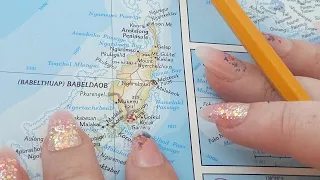 Lo-Fi ASMR ~ Airai, Palau History & Geography ~ Soft Spoken Map Tracing Google Earth