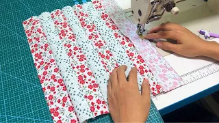✅Easy Patchwork Sewing For Beginners For Home | 2 Ideas Making Pillows From Leftover Fabric