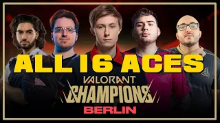 All ACES in all stages | VALORANT CHAMPIONS 2021 Berlin