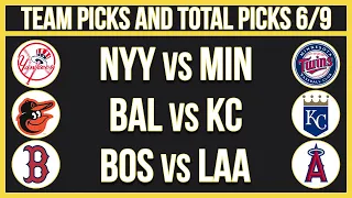 FREE MLB Picks and Predictions Today 6/9/22 Baseball MLB Betting Tips and Analysis