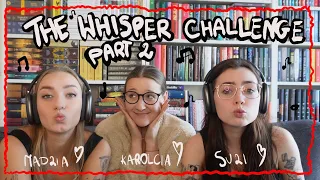 🎁 BOOKMAS 4/24 🎁 | THE WHISPER CHALLENGE part 2 Z @zaksiazkowane8428 i @getbooky