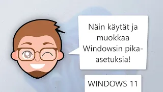 Windows 11: näin käytät ja muokkaat Windowsin pika-asetuksia!