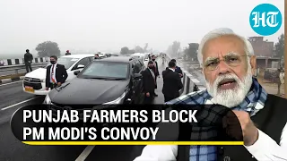 Big 'security lapse' as PM Modi's convoy stuck on Punjab flyover for 15-20 minutes I Key details