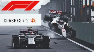 F1 2020 CRASHES #2 💥 [4K 60 FPS]
