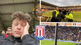 INCREDIBLE HOME LIMBS as 4,000 STOKE FANS TURN ON PLAYERS *Blackpool 1-0 Stoke*