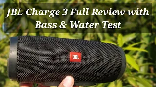 JBL Charge 3 Review Tamil🔥Bass Test🔥Water  Test🔥