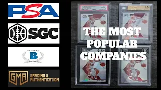 The Four Most Popular Grading Companies | PSA vs SGC vs BGS vs GMA