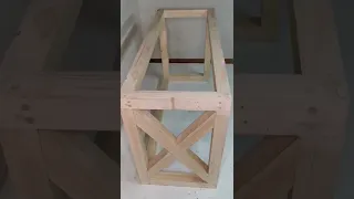 Do-it-yourself banquette made of wood. Банкетка своими руками из дерева.